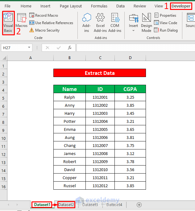 Apply the Mathematical Operator to Extract Data from One Sheet to Another with Excel VBA