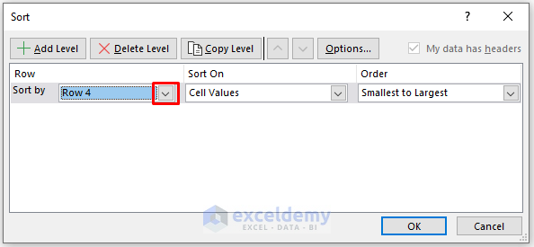 Using Helper Row And Sort Feature to Insert a Blank Column Between Every Other Column