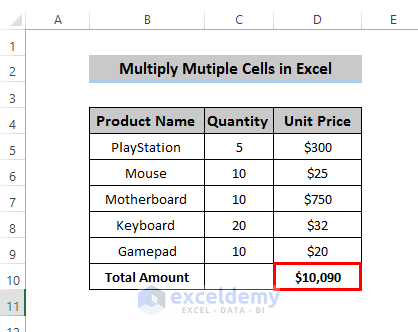 Using Array Formula in Excel