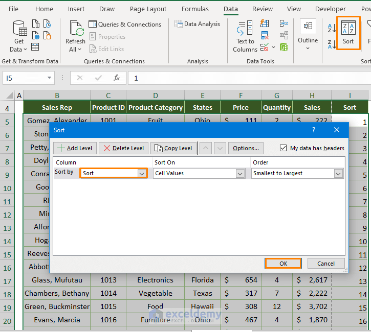 Inset Blank Rows for Making Excel Table Readable