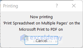 VBA code to Print Excel Spreadsheet on Multiple Pages