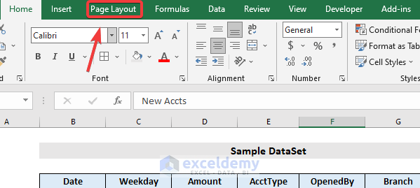 Fitting Excel Page to One Page to Save as PDF by Scaling
