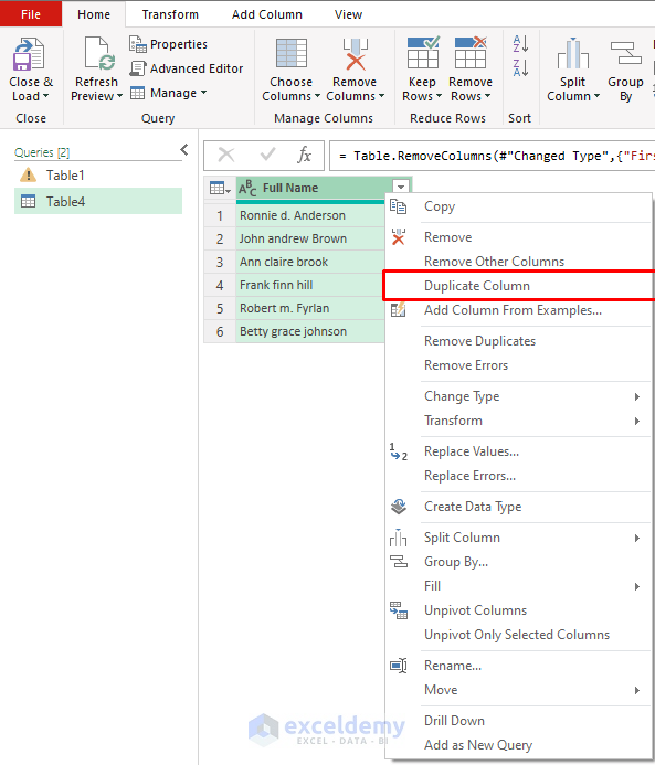 Split Cells and Text in Excel with Power Query