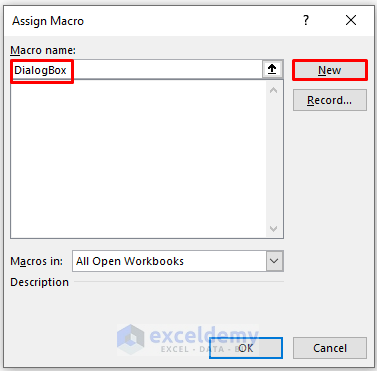 Use VBA Code to Make Print Button for Print Dialog Box in Excel