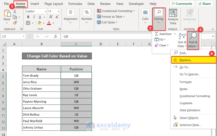 excel change cell color permanently based on value