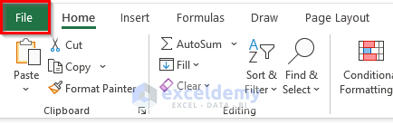 Excel Display Settings Make Name Manager Delete Button Greyed Out