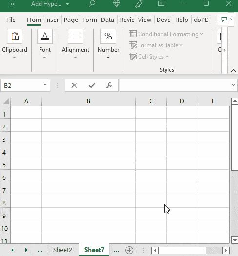 Result of Excel VBA add hyperlink to cell value automatically