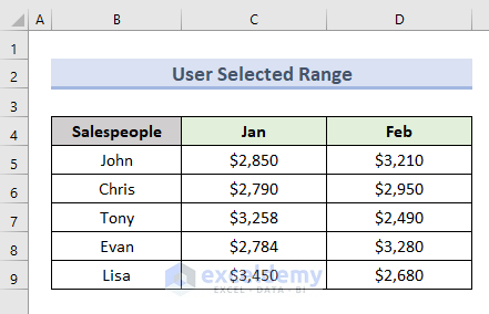Excel VBA in User-Selected Range to Loop Through Rows in Range