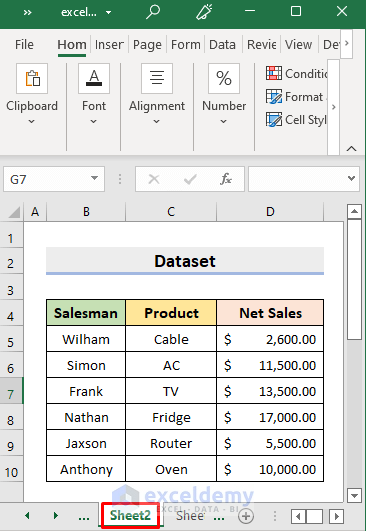 View 2 Excel Worksheets in Same Workbook Side by Side Vertically
