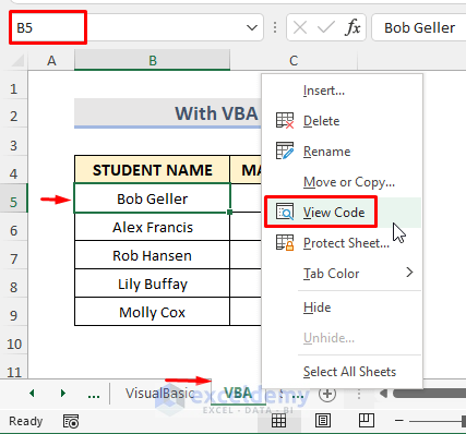 Excel VBA to Fix Size of Specific Cell