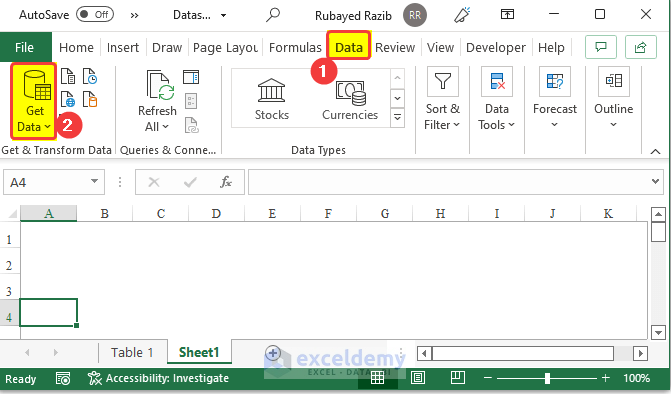 Utilizing Power Query to Convert PDF to Excel without Losing Formatting