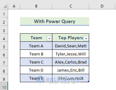 Utilizing Power Query in Excel