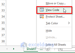 Apply VBA to Remove All Filters From Excel Table