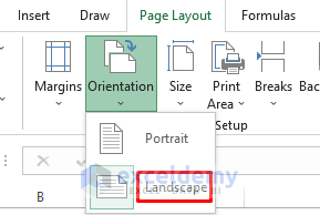Utilizing Page Orientation to Save Excel as PDF Without Cutting Off 