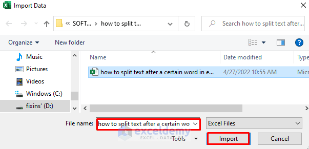 Power Query Editor for Splitting Text after a Certain Word in Excel