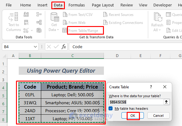 how to split text in excel into multiple rows