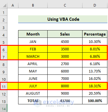 Embedding VBA Code to Unhide Multiple Rows in Excel