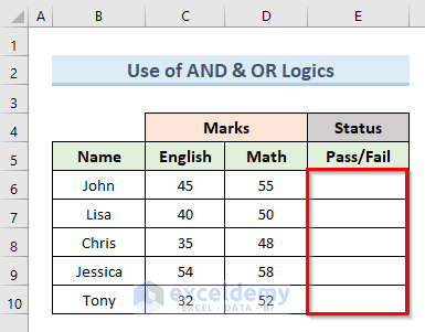 Insert Both AND & OR Logic with Multiple IF Conditions