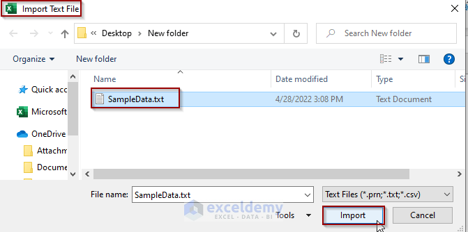 Import Text Files with Multiple Delimiters into Excel 