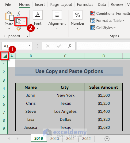 How to Split Excel Sheet into Multiple Files (3 Quick Methods) - ExcelDemy