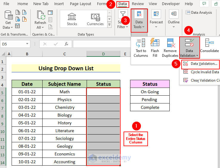 Fully Functional to Do List in Excel
