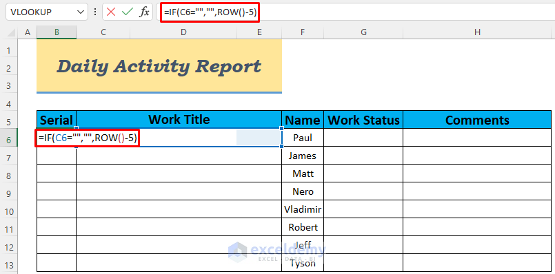 daily visit report format