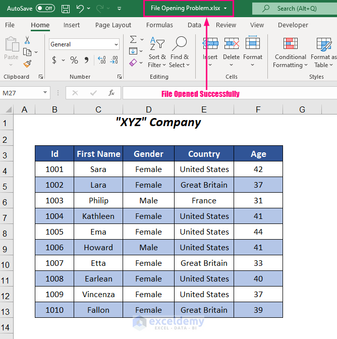 Microsoft Excel cannot open or save any more documents because there is not enough available memory