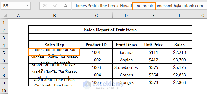 Paste the Copied Table