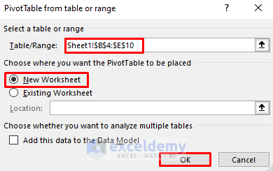 Create a Report in Excel as a Table Using PivotTable Feature.