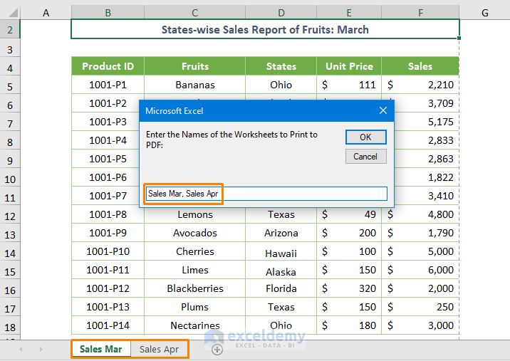 Excel VBA Print to PDF and Email for Multiple Worksheets