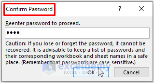 Password Confirmation