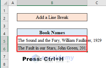 Add a Line Break After a Specific Character