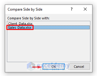 View Multiple Excel Files Side by Side in Single Window