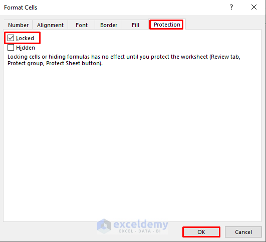 Protect Excel Cells from Being Edited
