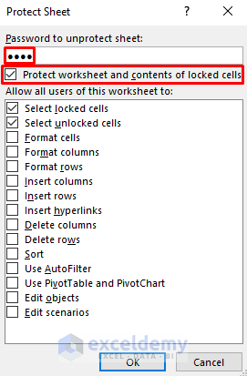 Protect Excel Cells from Being Edited 