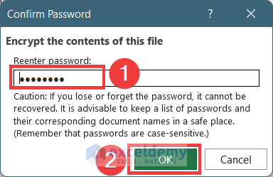 How to Protect Excel Sheet with Password