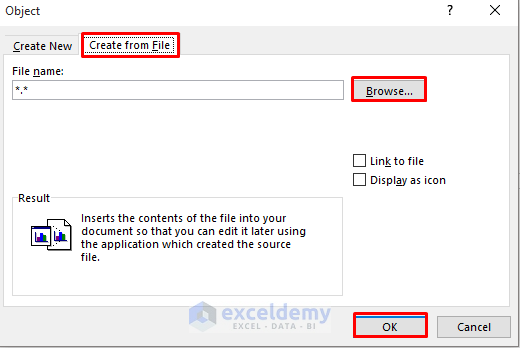 Put a Large Excel Table into Word