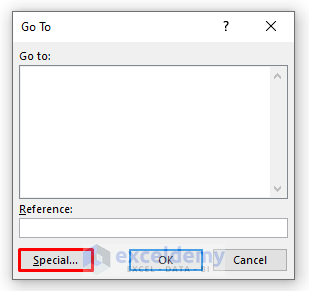 Use Go To Special Feature to Find & Remove Cells with Hidden Formulas