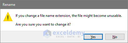 Zipping Excel File to Remove Password from Excel File When Opening