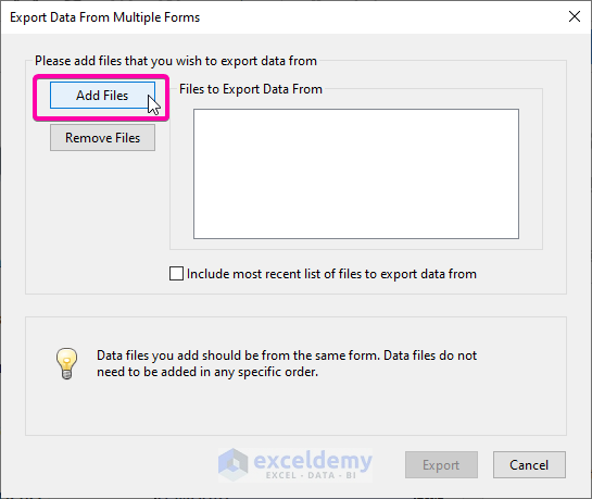 Easy Steps to Link PDF Form to Excel Database