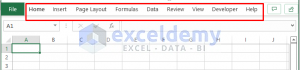 How to Pin the Ribbon in Excel (4 Simple Methods) - ExcelDemy