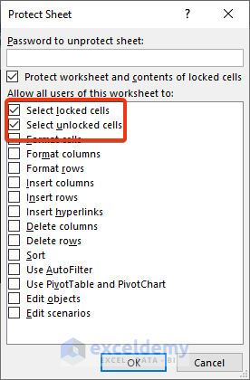 Protect Cell Formatting But Only Allow Data Entry By Protecting Formula