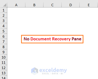 Unsaved Excel File Not In Recovery