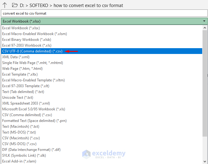 Transform Excel to CSV UTF-8 without Destroying Special Characters