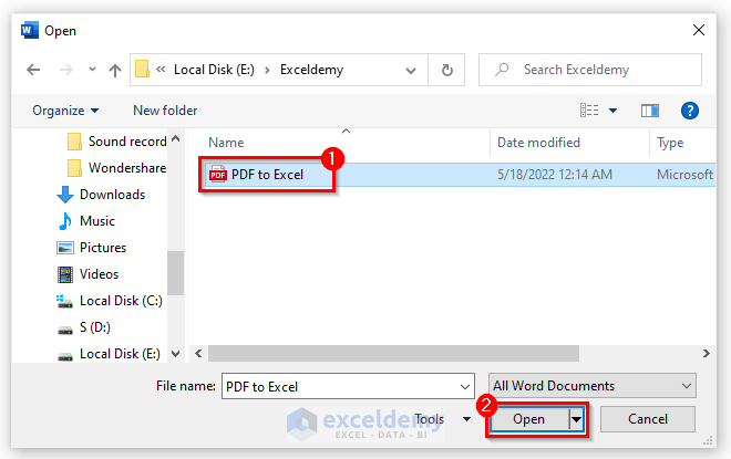 2 Effective Approaches to Copy from PDF to Excel Table
