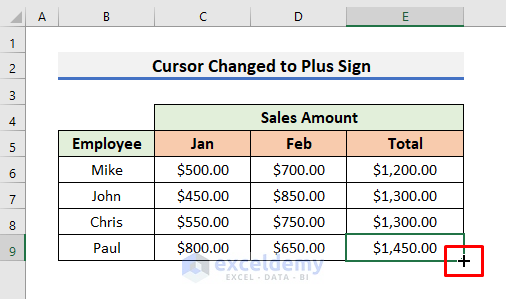 How to Change Cursor Types in Excel