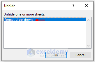 Sort out Excel Sheet Tabs Hidden Problem with Format Drop-Down