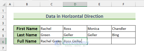 flash fill not working in excel