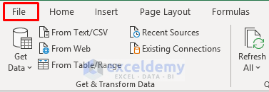 Open Excel Options Window Add Data Types to Ribbon