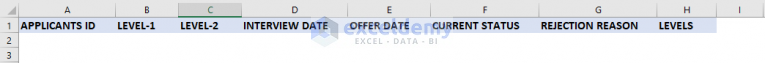 How to Create a Recruitment Tracker in Excel (Download Free Template)